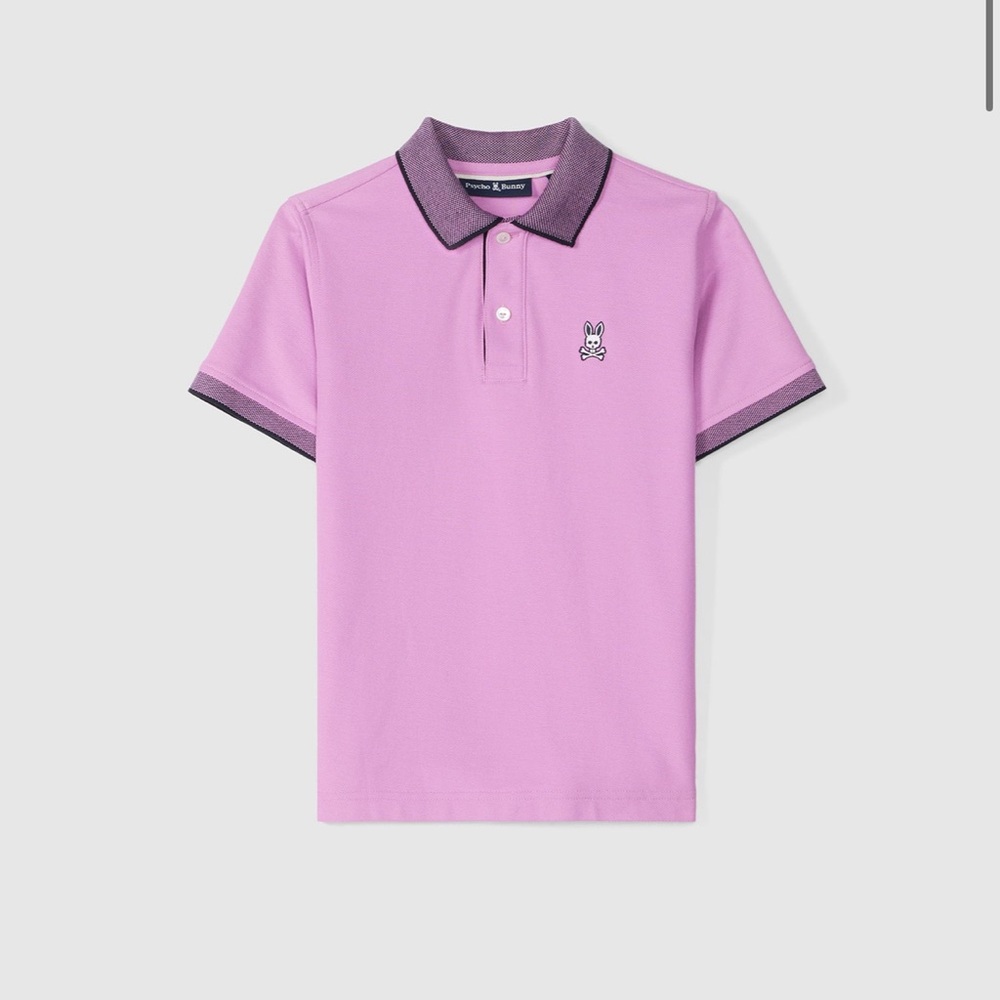 Psycho Bunny Kids Southport Pique Polo
